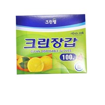 크린랲 위생장갑 100매 일회용식품위생장갑 휴대용비_230130EA, 쿠팡 1