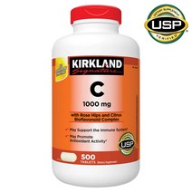 Kirkland 시그니처 비타민 C 1000mg 500정(500일분 유효기간 2025-10-31)