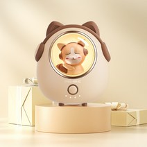 손난로 미니 휴대용 폭발 방지 충전식 가지기 편한, 노란색 뚱뚱한 애완동물 6500mAh