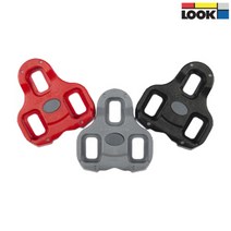 룩 KEO 일반 클릿 LOOK 자전거 페달 클리트 로드 슈즈 장착, 검정색 0도