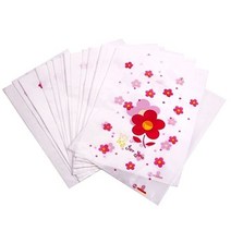 [오너클랜] 의류비닐봉투 3호.27x36cm/백색유꽃.1봉/50장, 상세 설명 참조, 상세 설명 참조