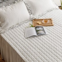 라라슈 로망스 시어서커 침대패드 K