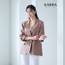 KARRA (88까지)린넨플레인자켓_A4S0969