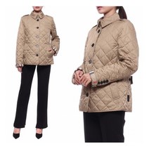 [버버리] 21FW 여성 프랭크비 다이아몬드 퀄팅 자켓 (8053046_CANVAS_21F