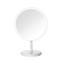 조단앤쥬디 LED 메이크업 확대경 포함 탁상 거울, 화이트