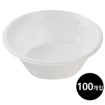 국산 라일산업 스카이 일회용 위생공기 백색 14cm 100개입