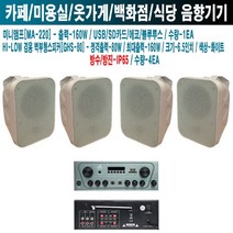 피부과 일식집 카페 지앤에스 앰프 MA-220 GHS-80W-3