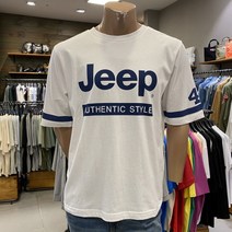 지프 JEEP 소매 넘버라인 반팔 티셔츠 GK2TSU245