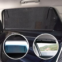 포드 익스플로러 5세대 (10~19년) 차량 햇빛가리개 차박커튼 일반용 캠핑용, 일반형 메쉬, 1열 좌우, 1개