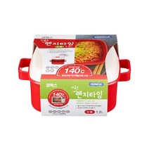 코멕스 지금은 렌지타임 전자레인지용기 누들 1.2L, 혼합 색상, 1개