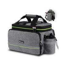 대용량 자전거 라이딩 선반 가방 20-35L, 회색