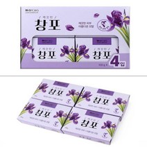 4개입 천연 식물성 창포 샴푸 비누 헤어 모발, 기본