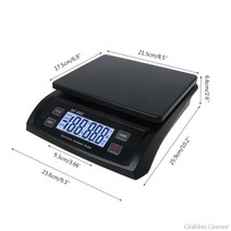 여행용 휴대용 손저울 30kg 전자 저울 무게 주방 그램 균형 LCD 디스플레이 범용 가정용 My06 19, 02 SF802