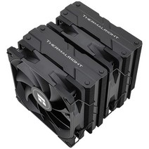Thermalright Peerless Assassin 120 CPU 에어 쿨러 히트 파이프 6개 듀얼 120mm TL-C12 PWM 팬 알루미늄 방열판 커버 AGHP 기술, PA120 BLACK