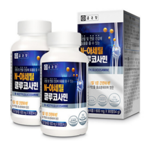 종근당 N-아세틸 글루코사민 효과 류마티스관절염 90정x2병(6개월분), 종근당 글루코사민 90정 x 2병(6개월분)