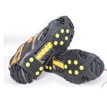 아이젠 EXPfoot 고무 치아 미끄럼 방지 아이스 그리퍼 스노우 크램폰 등산 등산 핫 사이즈 31 48 겨울 부츠 스파이크 단순 그리퍼, 3136