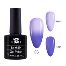 네일흡진기 BOZLIN-오로라 파우더 5ml 매직 크롬 리퀴드 미더스트 메탈릭 미러 효과 네일 젤 폴리쉬 래커, 69 Color Change 03