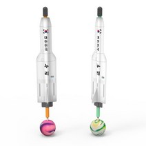 날으는누리호로켓 탱탱볼누리호만들기 용품 유아 도구 키드 과학 탱탱볼 교구 초등학교 실험