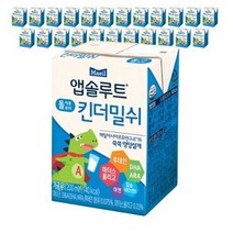 앱솔루트 킨더밀쉬 200ml, 48개, 우유맛