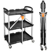 접이식 서빙카트 TON7979 캠핑 운반카트 배식카 트롤리