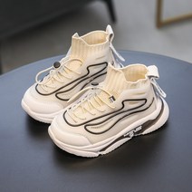 FULIBS 소년 신발 2022 봄 새로운 통기성 편안한 어린이 신발 소프트 단독 운동화 여자 인터넷 유명인 아빠 신발 패션 1L