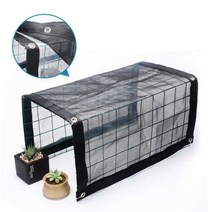 비닐하우스 Sunshade Sail Clear Rain Tarp 발코니 즙이 많은 식물 대피소 홈 가든 캐노피 Sun Block for Flowers, [03] 150x48x36cm