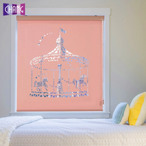 [z][창데코] 레이저 블라인드 롤스크린 [메리고라운드]