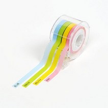 바보사랑 모모팝 반투명 필름 메모롤 테이프.모모팝, GREEN(RF-25CH-10N)