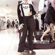 더데이걸 @#24 옆선배색보드스키바지 !! 멜빵탈부착가능 밑단조절가능 눈설매장오케이 여유있는스팩 정사이즈주문권장 !!