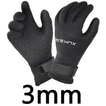 스노클링 스노쿨링 오리발 수경 스노쿨링마스크 스킨스쿠버 스쿠버 다이빙 스노쿨링장비 네오프렌 소재 장갑 3mm 5mm 패들링 서핑 카약 카누 스피어피싱 스키 수상 스포츠, [05] XL, [01] 3mm-black