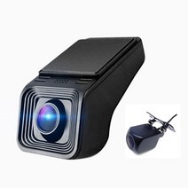 페달블랙박스 룸미러형블랙박스 화물차블랙박스 ADAS USB 드라이빙 레코더 자동차 대시, 1-빨간색