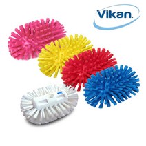 바이칸 탱크청소솔 (하드) 트렌치솔 봉별도구매, 빨강