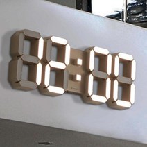 ABON14836 대형 54cm LED 벽시계 인테리어 숫자 큰 벽걸이시계, 국산 그랑데 54cm 크림