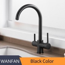 주방 수전 Waterfilter 식수 필터 싱크 수돗물 WF 0180, Black_CHINA
