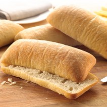 브레밀 플레인 치아바타 3개입 x 2봉 냉동빵 홈브런치, 108g, 6개