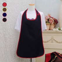 핸드메이드 손님용 찍찍이 앞치마 가정/주방/미술/홈Y/NPD:YD2003Y +P1, 유판다 손님용 찍찍이 앞치마_브라운, 유판다 본상품선택