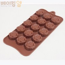 베이킹얌 실리콘팬 장미(소)15구(105x220)