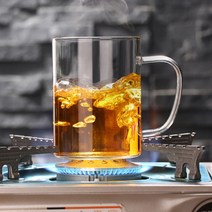 cocooning 홍차 녹차 티 거름망 뚜껑있는 내열유리 티머그컵, (머그컵+티망+뚜껑), 450ml