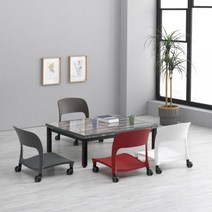 히트디자인 멜로우 회전형 좌식의자, 옐로우