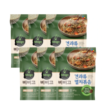 고소한견과류 멸치볶음6개 국내산 국산멸치 호두 아몬드 호박씨 카라멜색소 말티톨시럽 별도 조리과정, 단일, 6개