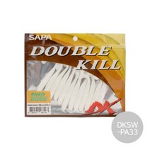 싸파 더블킬 SHAD 웜 6.5cm DKSW PA33 미끼 루어 낚시