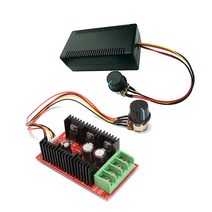 2000W DC 12V 24V 48V 최대 40A 모터 속도 컨트롤러 PWM 전압 조정기 가변 전력 제어 HHO RC 팬 거버너, 한개옵션0, 단일, CHINA