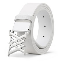 2022 골프 벨트 패션 경기 골프 스포츠 벨트 인쇄 캐주얼 벨트, 하얀