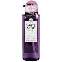 해피바스 모이스처퍼퓸 화이트머스크 바디워시 760g, 2개, 760ml