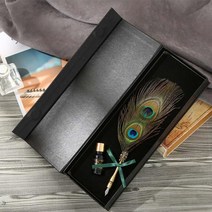 만년필선물 공작털 그린 깃 깃털만년필 캘리그라피만년필 만년필잉크 저가만년필 만년필추천 고급볼펜 만년필촉 캘리만년필 선물용만년필 고급펜 만년필케이스 고급필기구