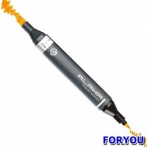 ForU747 알파 디자인마카 낱색 입 6개 펜 마카 디자인 캘리그라피 일러스트, B164