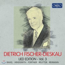 [CD] Dietrich Fischer-Dieskau 디트리히 피셔 디스카우 에디션 3집 (Lied-Edition Vol. 3) : 라벨 힌데미트 포..., Orfeo, CD
