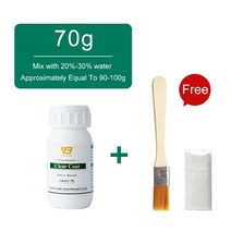 금박 장식 포장 접착제 시트 공예 종이 분말 물 기반 농축 및 광택 아름다운, 02 70g clear coat