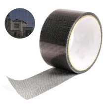 방충망 모기 해충 곤충 방지 창 문 메쉬 모기장 수리 패치 차박용 화면 테이프 방수, 검은색, 5cm x 2m