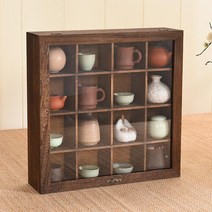 유리 쇼케이스 우드 원목 베이커리 디저트 진열대 진열장, 8칸